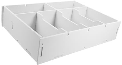 Cabilock Büro-aufbewahrungsbox Mit Fächern Telefon-aufbewahrungsbox Für Schreibtisch Quittungs-organizer Aufbewahrungsbox Für Finanzen Etui Mit Mehreren Rastern Für Kasse