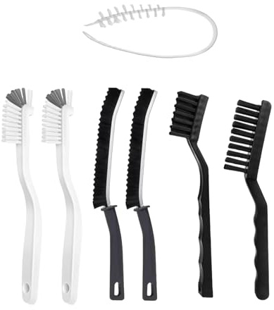 7 Pcs Washing Machine Cleaning Brush Set,Crevice Cleaning Brush Scrubbing Laundry Washing Machine Cleaner Deep Clean Bathroom For Tight Spaces Products