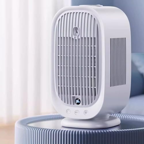 Aire acondicionado portátil – Unidad personal inalámbrica recargable con batería de 48 horas de duración, 6 velocidades, 2 modos de pulverización y oscilación automática de 120°