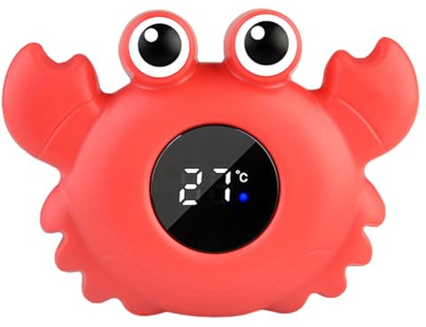 Medidor De Temperatura Para Baño De Bebé, Termómetro De Baño Con Forma De, Monitor De Temperatura De Agua De Seguridad, Sensor De Para Bebé Con Pantalla LCD, Medidor De De Ba