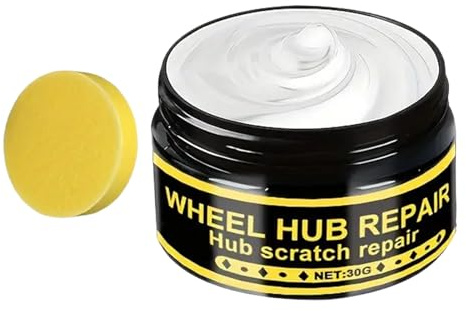 Vernice per auto e metallo crema lucidante – di riparazione per cerchi in lega di cromo, alluminio – restauro automobilistico durevole e protettivo per auto, motore, camion e barche