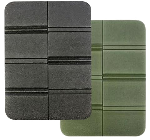 Tappetino Pieghevole, 2 Pezzi, Caldo, Cuscini Esterni Impermeabili, Cuscino Stadio Pieghevole, Cuscini Portatili per Bambini per Campeggio all'aperto e Trekking, Picnic, Escursioni, 38 x 28 cm