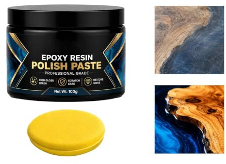 Epoxy Resin Cleaner Remover Non Sticky Haze-Free Powerful Cleansing Cream | Heavy Duty Floor Cleaner for Indoor Outdoor Tiles Stone Glass Metal