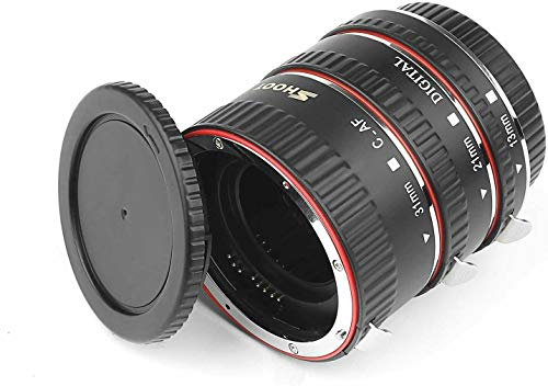 Yangers Makro-Verlängerungsset Autofokus Ring Nahlinse für Canon EOS EF DSLR Kameras 1100D 700D 650D 600D 550D 500D 450D 400D 350D 300D 100D 70D