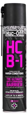 Muc Off HCB-1, 13.5 fl oz - Anti Corrosion Spray, Rust Inhibitor, Harsh Conditions Barrier - Anti Rust Spray for Bikes, Motorcycles, Marine, ATV