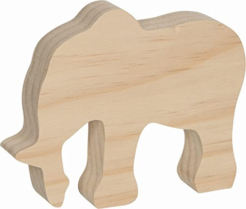 Goki - Pezzi per intagliare, 3 Animali Diversi in Un Set Persone, Multicolore (58475)