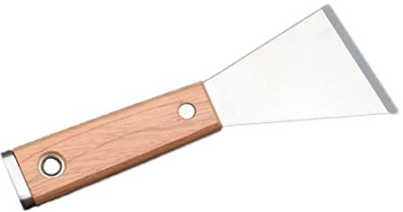 Gadpiparty Espátula Biselada Cortador De Masilla Profesional Hogar Raspador Pulido Herramienta Práctica De Acero Para Masilla Proyectos De Decoración