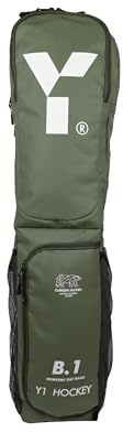 Y1 Hockey, B.1 Elite Stick Bag, Waterproof, Padded Straps, Carry All for Matchday, Separate Compartments, Space for 6 Sticks, 75L Capacity