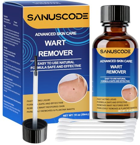Wonny 30ml Stielwarzen-Pflegeflüssigkeit,mit 17% Salicylsäure für Warzen