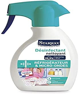STARWAX Nettoyant Désinfectant Réfrigérateur et Micro Ondes 250ml, Voir Descriptif