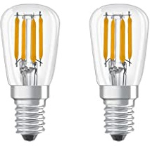DECK INN Pack of 2 LED Filament 25W SES E14 Pygmy Bulb Equivalent to 20W Incandescent SES E14 Small Edison Screw Warm White 3000K,250 Lumens