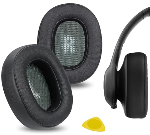 Geekria Replacement Ear Pads for JBL Everest 710 Headphones Ear Cushions, Repair Parts (Black)