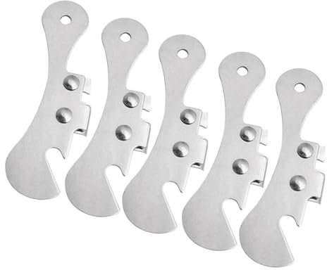 BESTonZON Abrebotellas y Abrebotellas Mango De Mano 5pcs Perfectos Para Cocina Hogar y Acampada