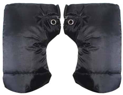 Ksikdeg Lenker-Fäustlinge für den Winter, thermisch, Radfahren, Handwarm, winddicht, kaltes Wetter, für Mountainbike-Motor