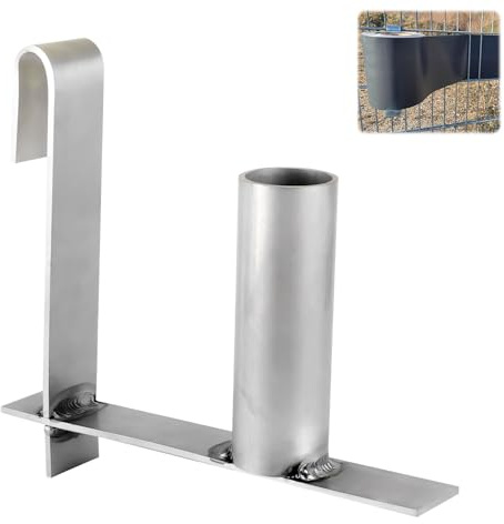Vartegas Abrollhilfe für Sichtschutzstreifen, Montagehilfe für PVC Zaun Sichtschutzstreifen, Edelstahl Rollhilfe für Sichtschutz Doppelstabmattenzaun, für schnelle Montage vom Sichtschutz (1pcs)