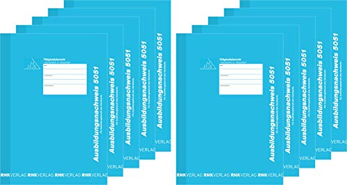 RNK - Verlag Ausbildungsnachweis ? Wochenbericht (10, Wochenbericht)