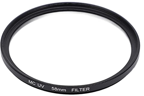 Filtros de Lentes de Protección UV Filtros de Fotografía Impermeables para Lentes de Cámara (58mm)