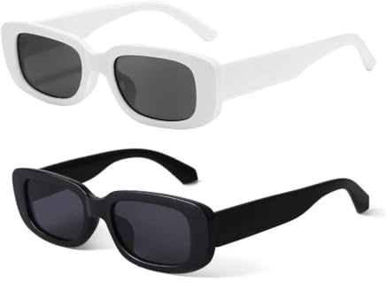 LLGSDLL Occhiali da sole da festa a forma di cuore, confezione da 2 occhiali da sole a forma di cuore con protezione solare UV400,occhiali alla moda per donne, uomini, bambini, feste, viaggi