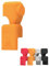 CERFFOOL Funda protectora para DJI Osmo Pocket 3, antiarañazos, a prueba de polvo, lente cardán, funda de silicona para accesorios de cámara de acción, Orange, moderno