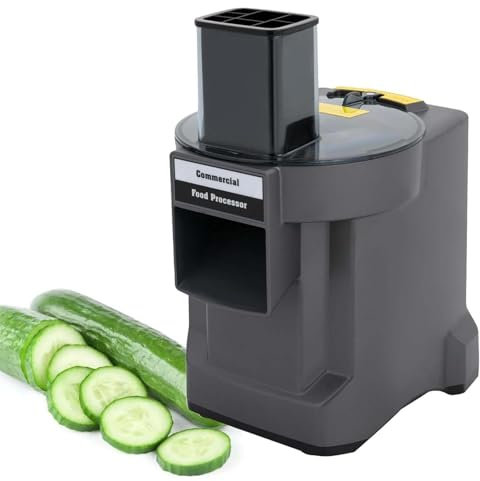 Robot Culinaire éLectrique, Coupe-LéGumes Hachoir - Coupe-LéGumes éLectrique, RâPe, Trancheuse, Coupe-LéGumes, Avec 3 Lames En Acier Inoxydable, Pour Chips, Usage Professionnel Et Domestique