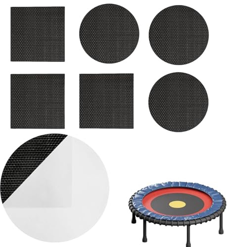 Trampolin Reparaturset Sprungtuch, Flicken Selbstklebend Stoff