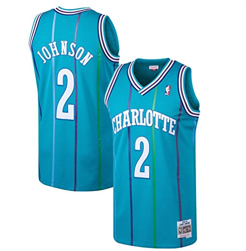 Mitchell & Ness Swingman Mesh Jersey Charlotte Hornets 92-93 Larry Johnson