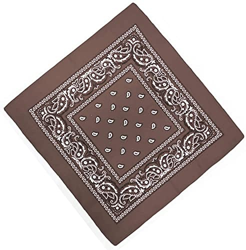 DHOBIA Biker Motorbike Bandana Head Scarf in Cloth Various Paisley Pattern Colours