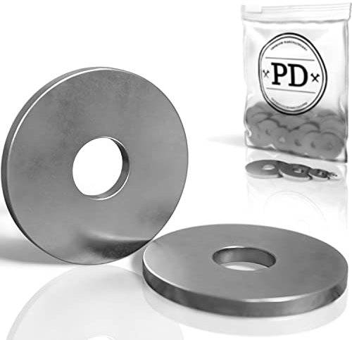 PD® Holzbau Unterlegscheiben M6 (DIN 440 Form R/ISO 7094) | Hochwertige A2 V2A Edelstahl Holzbauscheiben | Rostfreie Edelstahlscheiben Beilagscheiben für Holzkonstruktionen | 25 Stück