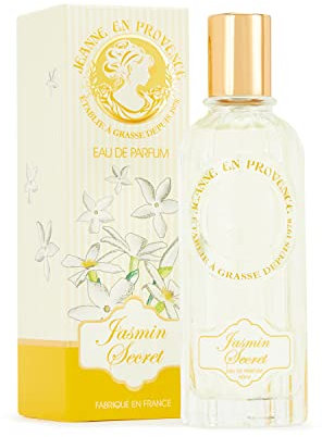JEANNE EN PROVENCE - Jasmin Secret - Eau De Parfum Femme - Jasmin - Ingrédients D'Origine Naturelle - Fabriqué En France - Flacon 60 ml