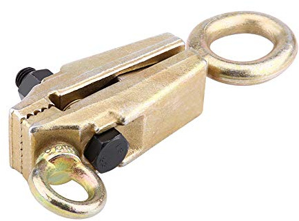 5 Ton Auto Body Pull Clamp Self-Tightening Top & Straight 2 Way Repair Puller, Chrome Steel Material