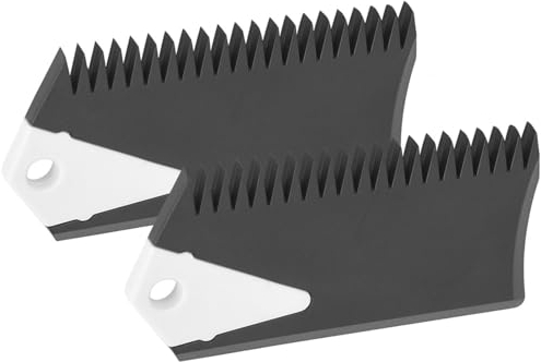 Yctze 2 Teile/Satz Langlebiger PVC-Surfbrett-Wachskamm, -Skimboard-Reinigungswerkzeug-Zubehör, , um Ihr Board Optimal zu Halten