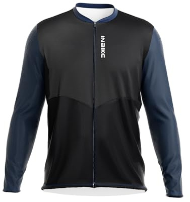 INBIKE Radtrikot Herren 3XL-5XL für Fahrer mit Gewicht 95-125KG Atmungsaktiv Schnelltrockend Weich Trikot Rennrad Fahrrad MTB QY