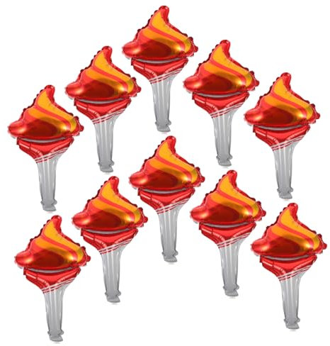 OFFSCH 10piezas Globos De Aluminio Forma De Decoración Temática Deportiva Para Fiestas Globos Inflables Para Cumpleaños