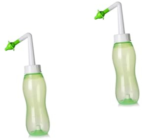 VICASKY 2stücke Nasenreinigungsflasche Für Erwachsene Und Junge Mädchen Nasenspülung Für Effektive Reinigung Von Schleim Und Verunreinigungen Ergonomisches Design Für Einfache