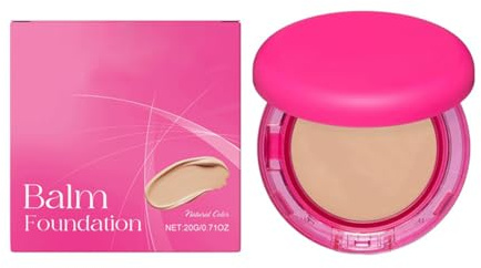 VPOUERY Peptide Balm Foundation - doll 10 foundation, bounce balm foundation, Doll 10 Bounce Balm | Anti-Aging Make-up für reife Haut | Mittelstarke, aufbaubare Deckkraft | Für alle Hauttypen