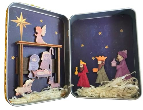 Generico Figure Per Presepe Di Natale | Figure Presepio Decorazioni - Statuine Collezionabili per Tavola Cristiana Soggiorno Studio Casa Regalo