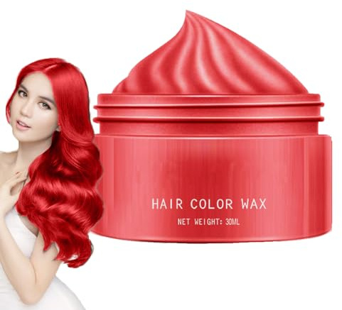Temporäre Haarfarbe, 30 ml, waschbare Styling-Creme Unisex für Partys, Karneval, Kostümveranstaltungen