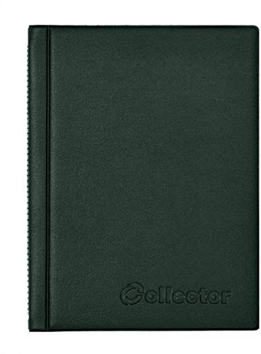 COLLECTOR Coin Album for 108 mix size coins small medium large COIN BOOK FOLDER - GREEN