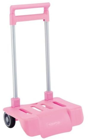 SAFTA Carro PORTAM.PLEG. Rosa Claro Pant. 673C 30X85X23 CM, Multicolor (641088605)