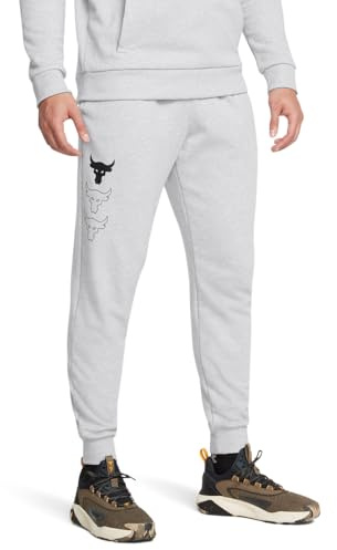 Under Armour Project Rock Rival Fleece Joggers - Pantalons - Project Rock Rival Pantalon de Jogging en Polaire - Homme