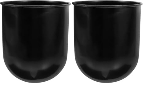 KONTONTY Toilettenbürstenhalter Aus Plastik 2 Stück Badezimmer Bürstenbecher Toilettenbürsten Aufbewahrung Praktisch Und Kompakt