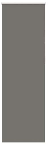 vidaXL Estor Enrollable Opaco Gris 65x210 cm Tela Ancho 60,7 cm