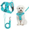 Dog Harness Medium Breathable Vest, Dog Harness And Lead Set, Adjustable, Reflective Anti Pull, Suitable For Small And Medium Dogs,L