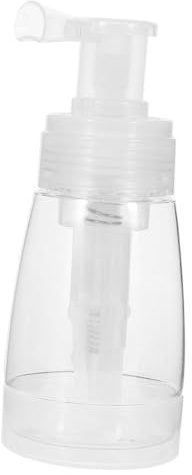 Milisten Powder Spray Bottle Plastic Spray Bottle for Cleaning Portable for Hair Salon and Home Use Container