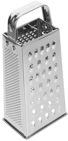 PartyKindom Rallador de Verduras Cortador Multifuncional Fácil de Almacenar de Acero Inoxidable de Cuatro Caras para Frutas y Verduras Adecuado para Cocina en Hogar