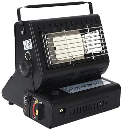 Calentador De Gas Cerámica 1300 W, For Acampar Al Aire Libre, Quemador Pesca, Espacial Energía Silenciosa