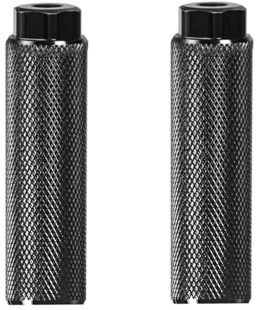 KINSPORY BMX Pegs 10mm, 3/8 Zoll – 26 Zähne, Aluminium Bike pegs, Mini BMX Fahrrad pegs, BMX zubehör pegs, axl 2 stück