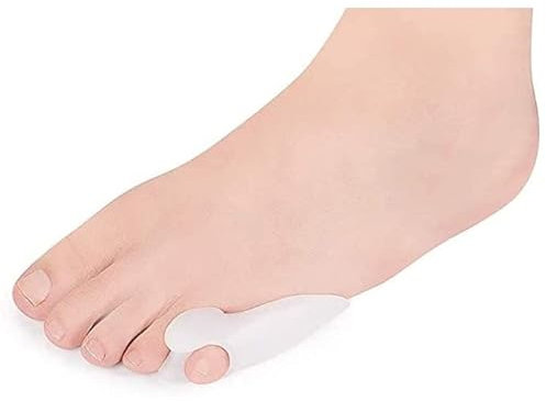 ANGGREK Bunionette Correttore, 6 pezzi, correttore in silicone per uomo e donna, protesi stecca per martello punta, taglia unica per tutti spalmatore piccolo piede