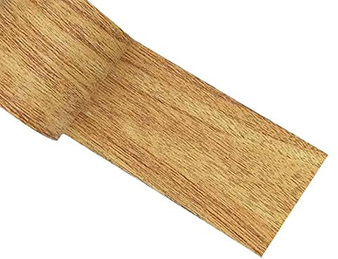 Dous Nastro per Venature del Legno, 2,2 X 15 Pollici Nastro per Riparazioni Venature del Legno Nastro Adesivo per Venature del Legno Imitazione, Un Rotolo di Adesivi per Rinnovamento di Mobili