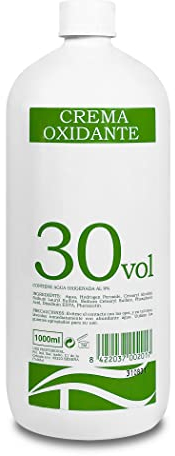 Crema Oxigenada 30 Vol (9%) para Tintes 1000 ml | Decolorante Pelo Profesional